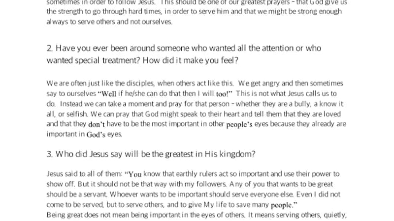 Who is The Greatest? – Parent Cheat Sheet cover