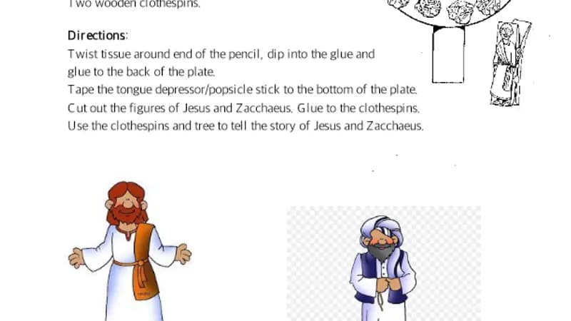 Zacchaeus – Craft cover