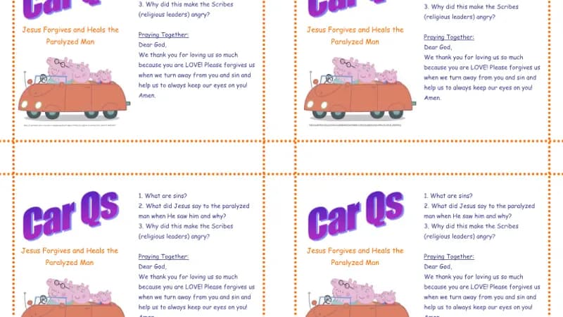 Sunday of the Paralyzed Man – Car Qs cover