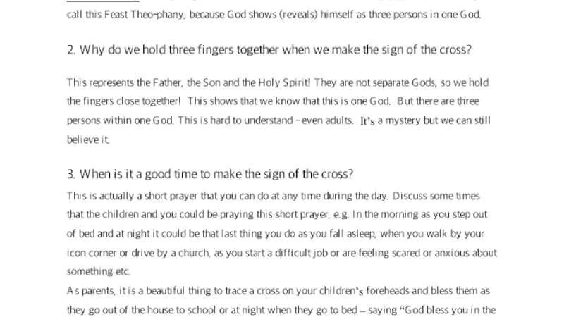 Theophany – Parents’ Cheat Sheet cover