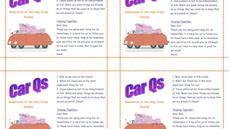 Veneration of the Holy Cross – Car Qs cover