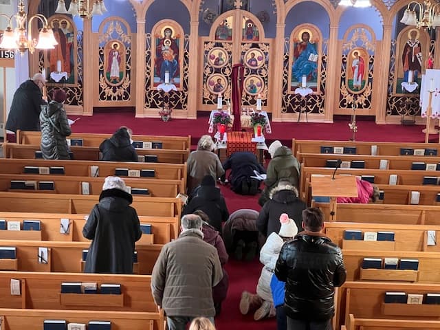 Stations of the Cross for Peace in Ukraine and the World at St. Nicholas Parish