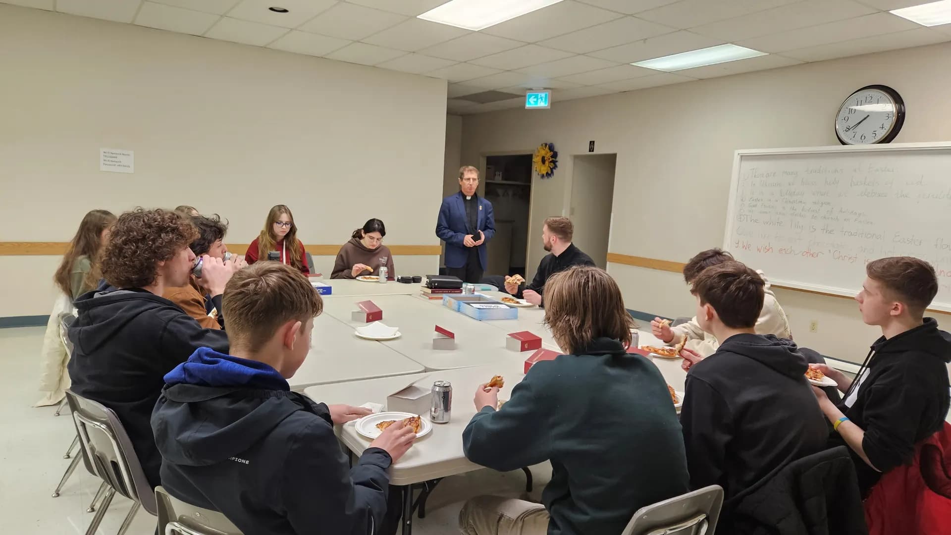 Youth Nights at St. Nicholas Parish in Edmonton